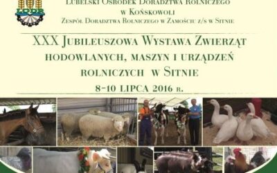 XXX Wystawa zwierząt hodowlanych, maszyn i urządzeń rolniczych w Sitnie