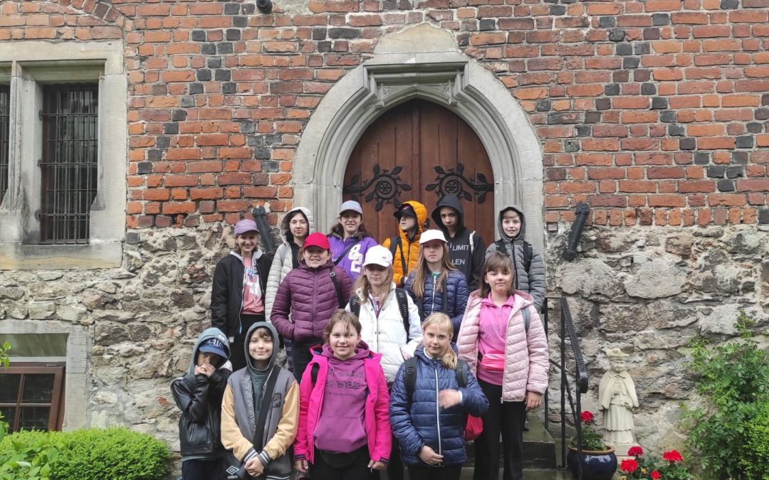 Dzięki pozyskanym środkom uczniowie zwiedzili Sandomierz